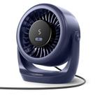 Ventilador elétrico Diveblues TurboFan USB Mini de 5 velocidades com rotação de 360