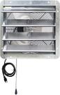 Ventilador Exaustor de Parede iLiving ILG8SF16V-T 16" Prata Ventilador Exaustor de Parede iLiving ILG8SF16V-T 16" Prata