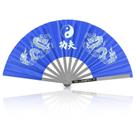 Ventilador Kung Fu Tai Chi Frdhee em aço inoxidável azul