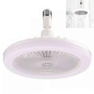 Ventilador Lampada de Teto Aromaterapia Led Ajustavel Quarto Casa Apartamento Sala de Estar Controle 3 em 1 Branco Frio Quente
