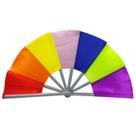 Ventilador mágico de palco Magic Fan Deluxe Rainbow de 7 cores 62 cm