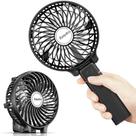 Ventilador manual EasyAcc 3 em 1 10000mAh com energia de reserva e luz SOS