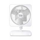 Ventilador Mesa Oscilante Ventidelta Turbi Max Potente Silencioso 127V 30 Cm Branco