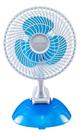Ventilador Mini 20cm Ventisol Base e Clip Branco e Azul Pessoal