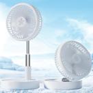 Ventilador operado por bateria Primevolve 7.7" USB portátil de 4 velocidades