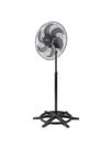 Ventilador Osc De Coluna Steel 50cm 6 Pás - Bivolt - Preto/prata Ventilador Osc De Coluna Steel 50cm 6 Pás - Bivolt - Preto/prata