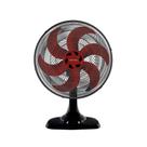 Ventilador Osc Mesa Turbo 6 50cm 6 Pás - 220v - Preto/vermelho Ventilador Osc Mesa Turbo 6 50cm 6 Pás - 220v - Preto/vermelho