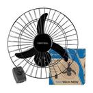 Ventilador Osc Parede 60cm New Pr Gr Pr 220v Premium