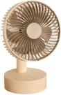 Ventilador oscilante de mesa USB Ventilador de mesa silencioso de 6 polegadas cáqui