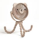 Ventilador para cochecito Itzy Ritzy con diseño de oso y cabeza inclinable de 3 velocidades