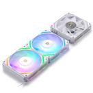 Ventilador PC Case LTC CF-121D 120 mm 5V 3 pinos ARGB 4 pinos PWM, pacote com 3