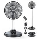 Ventilador permanente FARADAY oscilante de 30 cm dobrável 12000mAh