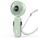 Ventilador portátil AMACOOL 5000mAh LED recarregável de 4 velocidades