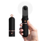Ventilador portátil AOCOOLFAN Portátil USB Recarregável de 3 Velocidades Preto