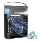 Ventilador Portátil Com Iluminação Umidificador Climatizador