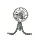 Ventilador Portátil com Tripé para Bebê Cinza Clingo