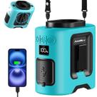 Ventilador portátil de cintura AddAcc con batería de 14500mAh, 67 horas y 5 velocidades