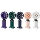 Ventilador portátil de mão Aucoofany N15 3200mAh com 5 velocidades e design dobrável Ventilador portátil de mão Aucoofany N15 3200mAh com 5 velocidades e design dobrável