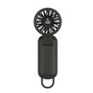 Ventilador portatil de mao preto geonav 5 velocidades