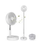Ventilador Portátil Dobrável 4 Velocidades Recarregável USB Retrátil Mesa Coluna Forte Silencioso Ventilador Portátil Dobrável 4 Velocidades Recarregável USB Retrátil Mesa Coluna Forte Silencioso