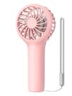 Ventilador portátil EasyAcc Mini 3 velocidades 2000mAh recarregável rosa