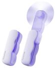 Ventilador portátil Gaiatop Cute Clouds Mini Slide 3 Speed Purple