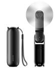Ventilador portátil Gaiatop USB recarregável 2000mAh preto