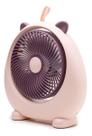 Ventilador Portatil Gatinho Forte De Mesa Pequeno Para Escritorio Para Quarto Fofinho Vento Gelado E