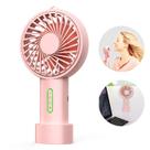Ventilador portátil IPOW Mini USB portátil de 3 velocidades recarregável