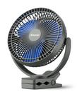 Ventilador portátil Koonie 10000mAh recarregável de 8 polegadas com clipe Ventilador portátil Koonie 10000mAh recarregável de 8 polegadas com clipe