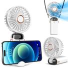 Ventilador portátil Koonie Portable com base 8 horas e 5 velocidades branco