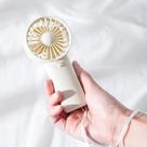 Ventilador Portátil Mini Leve Para Escritório, Viagens E Atividades Ao Ar Livre, Requer Pilhas AAA