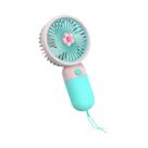 Ventilador Portátil Mini USB Recarregável Estilo Fruta Para Estudantes, Design Fofo De Desenho