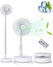 Ventilador portátil oscilante recarregável Primevolve 7,7"
