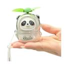 Ventilador Portátil Portátil Com Carregamento USB Panda Fofo Ultra Silencioso Para Estudantes De