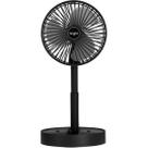 Ventilador Portátil Recarregável Bright VN003 Preto