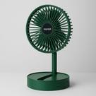 Ventilador Portatil Recarregável Usb C 3 Velocidades Rapido Verde Ventilador Portatil Recarregável Usb C 3 Velocidades Rapido Verde