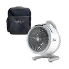 Ventilador portátil Shark FlexBreeze HydroGo com bolsa de viagem branca