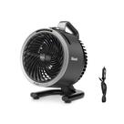 Ventilador portátil Shark FlexBreeze HydroGo com carregador de carro cinza