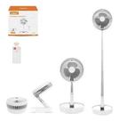 Ventilador Portátil Silencioso Dobrável 7200mah Retrátil Nf