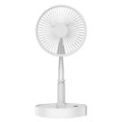 Ventilador Portátil Silencioso Dobrável 7200mah Retrátil Usb Branco Modelo XR-6268