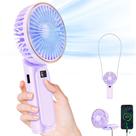Ventilador portátil TUNISE Recarregável Portátil 4000mAh 6 Velocidades