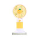 Ventilador Portátil USB Para Meninas, Mini Ventilador De Desenho Animado Com Carregamento E Design