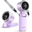 Ventilador portátil WHATOOK Handheld Mini com bateria de 4000mAh roxo Ventilador portátil WHATOOK Handheld Mini com bateria de 4000mAh roxo