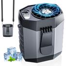 Ventilador recarregável portátil JKBOOM 2025 com luz LED 25h