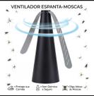 Ventilador Repelente De Mesa Espanta Mosca Portátil 1 Unid. Grande Ventilador Repelente De Mesa Espanta Mosca Portátil 1 Unid. Grande