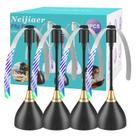 Ventilador repelente de moscas Ventiladores Neijiaer Fly para mesas, pacote com 4