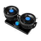 Ventilador Resfriador Duplo Carro Caminhão C Ajuste 12v 360º