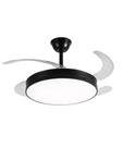 Ventilador Retrátil AIR LITE 60W LED Preto Branco Bronze