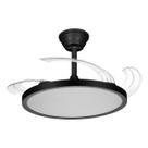Ventilador retrátil silencie air pro elgin controle 4 pás 6 velocidades
